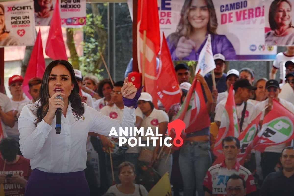 Alessandra Rojo de la Vega, candidata por la alcaldía Cuauhtémoc, denuncia disparos contra su vehículo