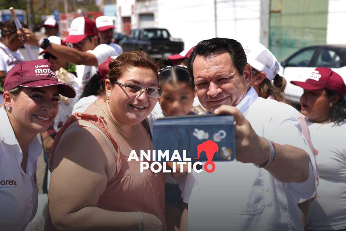 Joaquín “Huacho” Díaz, candidato de Morena a gubernatura de Yucatán, sufre accidente automovilístico