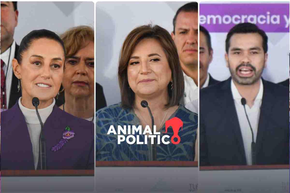 Claudia Sheinbaum, Xóchitl Gálvez y Jorge Álvarez Máynez inician tercer y último debate presidencial de cara al 2 de junio