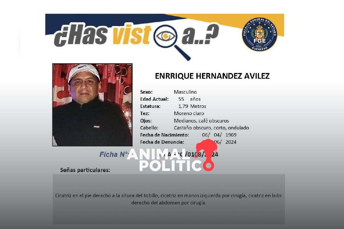 Reportan desaparición del periodista Enrique Hernández en Taxco de Alarcón, Guerrero; fue visto por última vez el 18 de junio