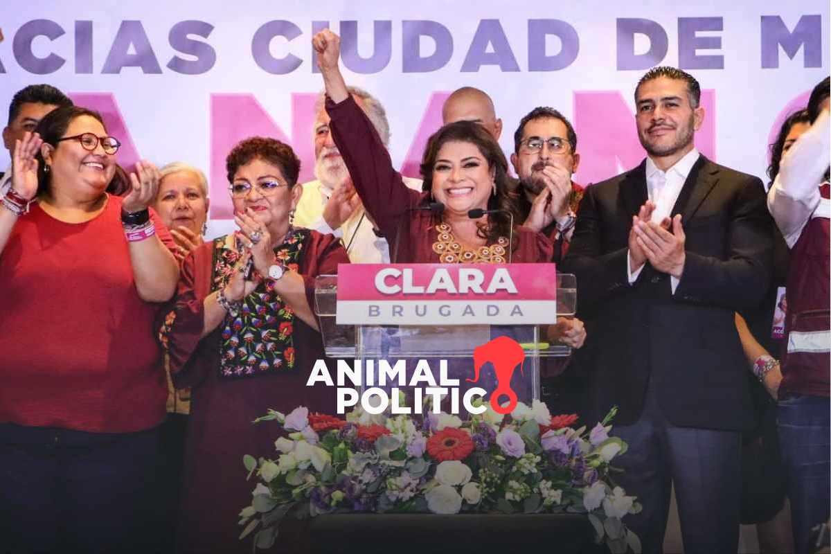 Clara Brugada es la virtual ganadora de la Ciudad de México, con al menos 10 puntos sobre Taboada, según el Conteo Rápido