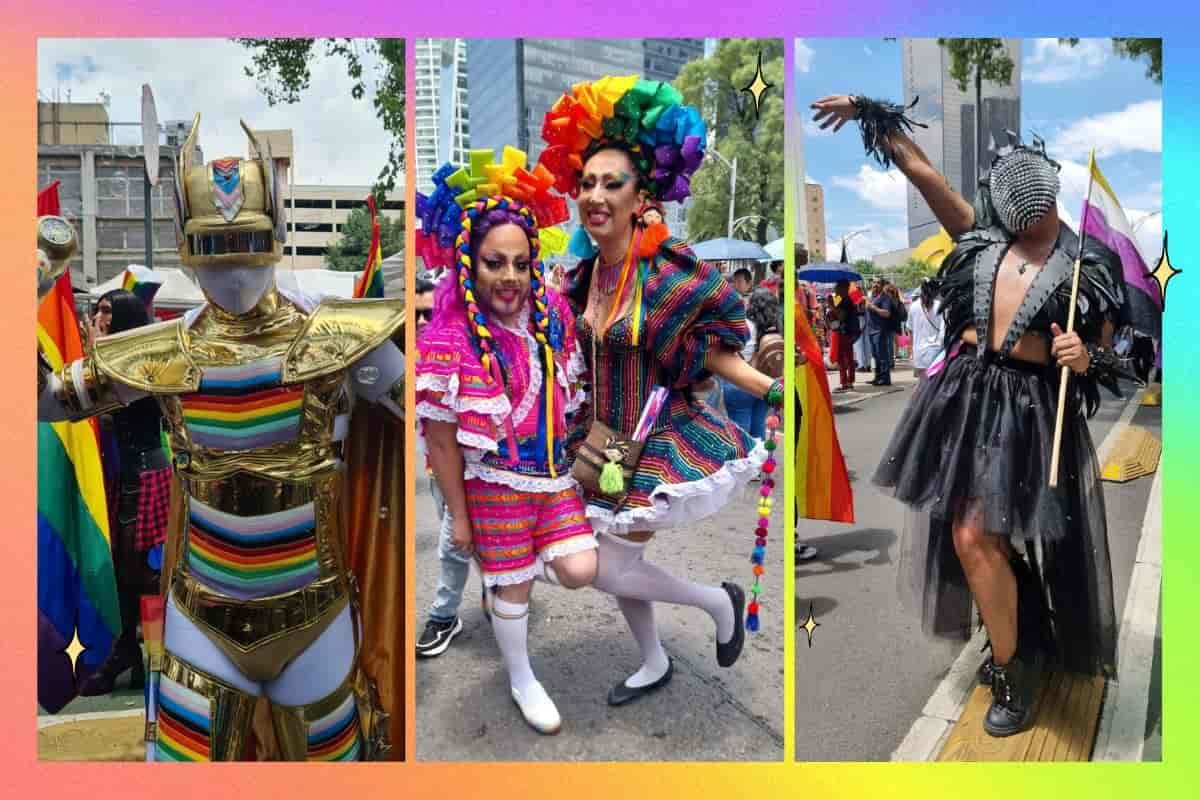 Entre glitter, consignas y arcoíris, así se vivió la Marcha LGBT 2024 en CDMX