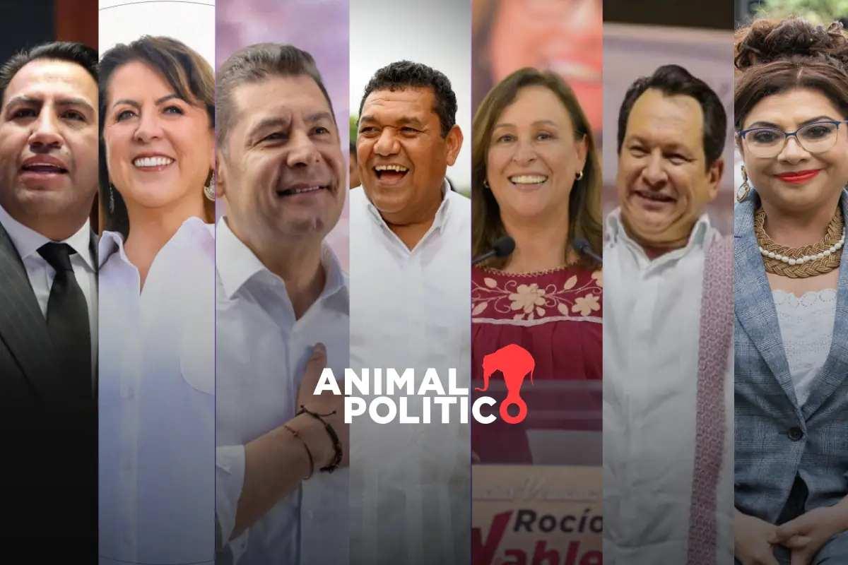 Morena avanza territorialmente; refrenda 6 gubernaturas y gana una más en Yucatán