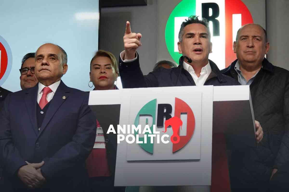 ‘Estamos al borde del abismo’ o ‘no está fuera de lugar’: reelección de Alejandro Moreno profundiza división en el PRI
