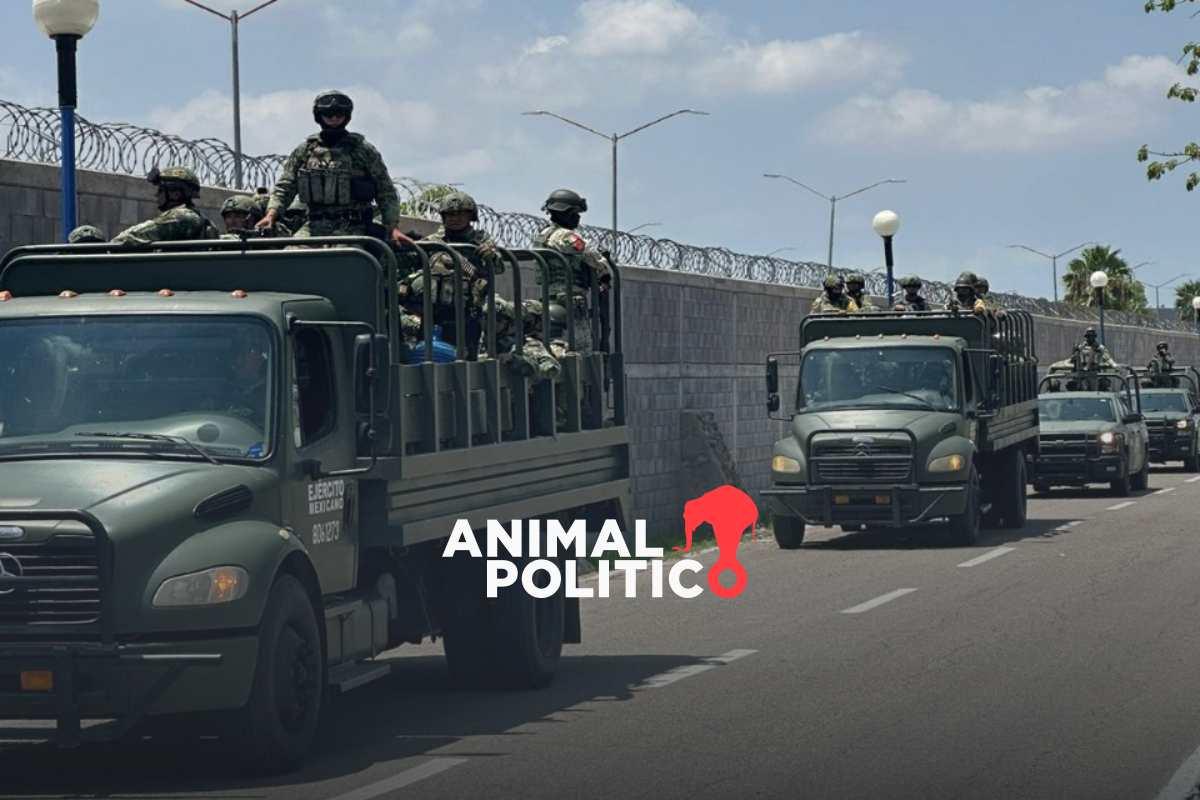 Sedena refuerza la seguridad en Culiacán, Sinaloa, tras detención de "El Mayo" Zambada