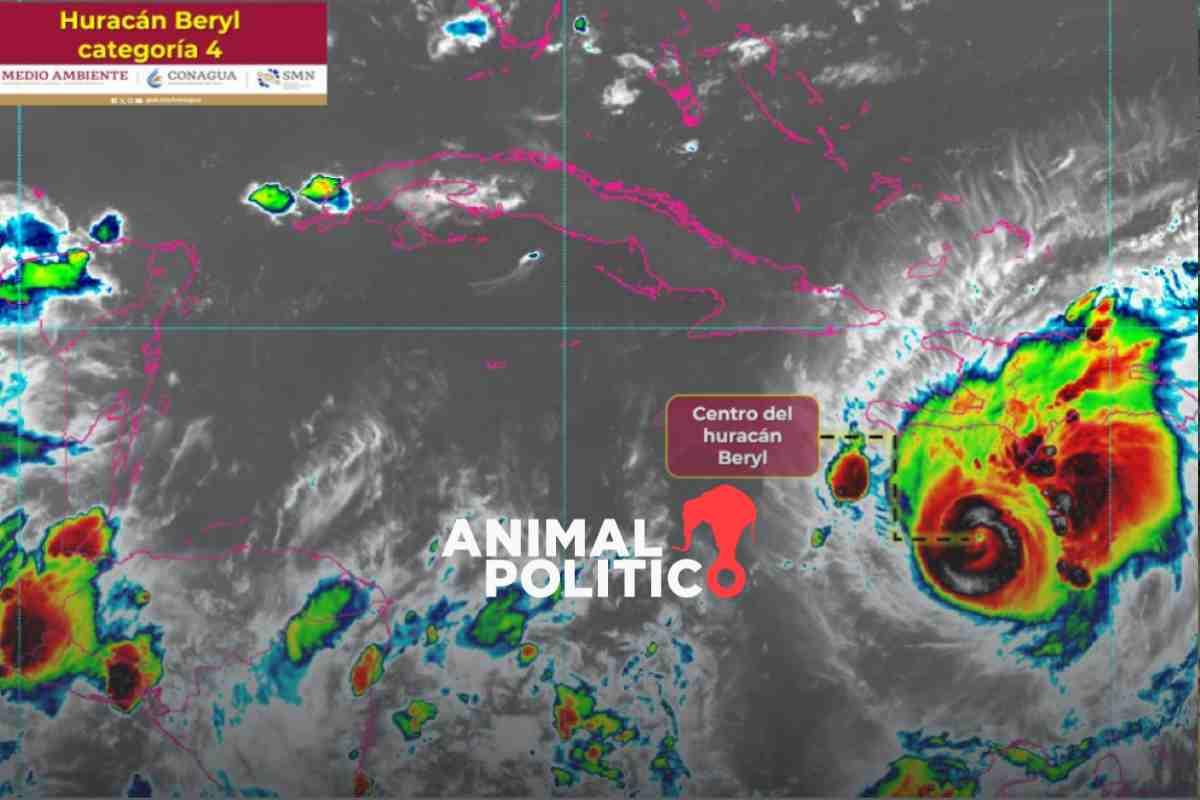  Huracán Beryl y tormenta tropical Chris provocan suspensión de clases en cuatro estados 