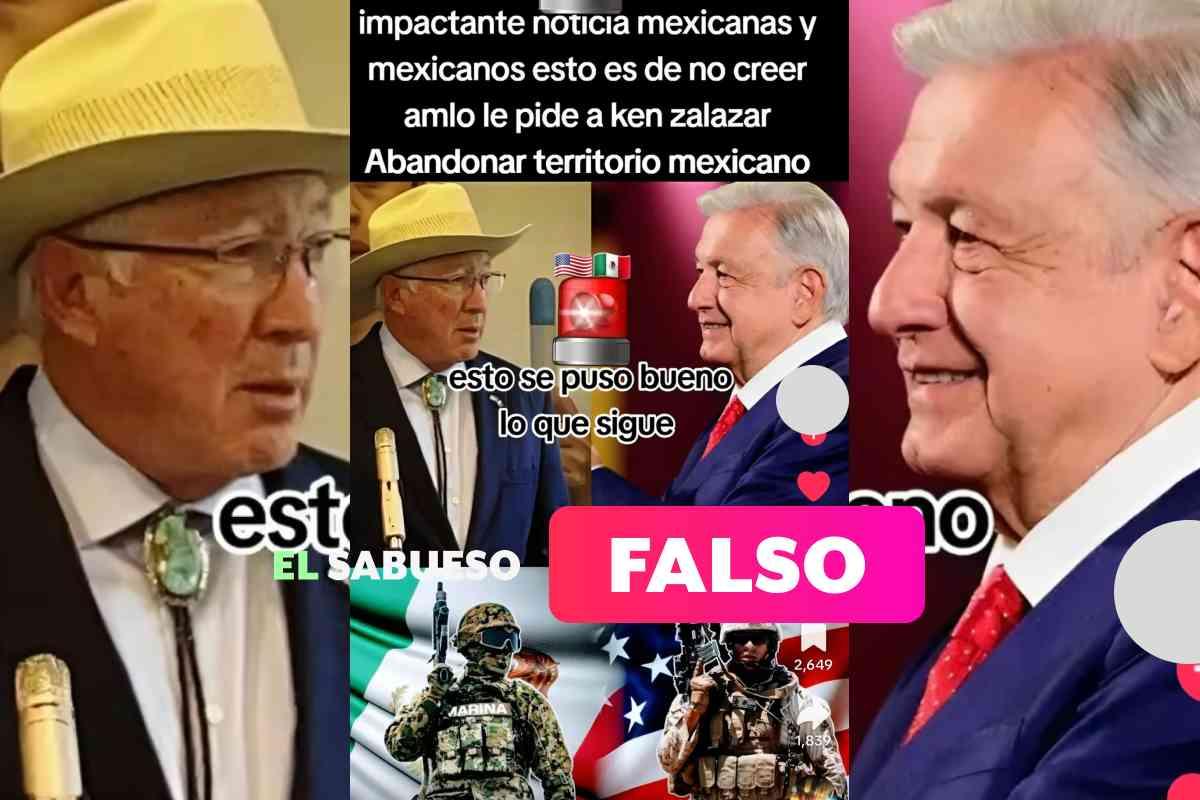 AMLO no le pidió al embajador Ken Salazar que abandonara México