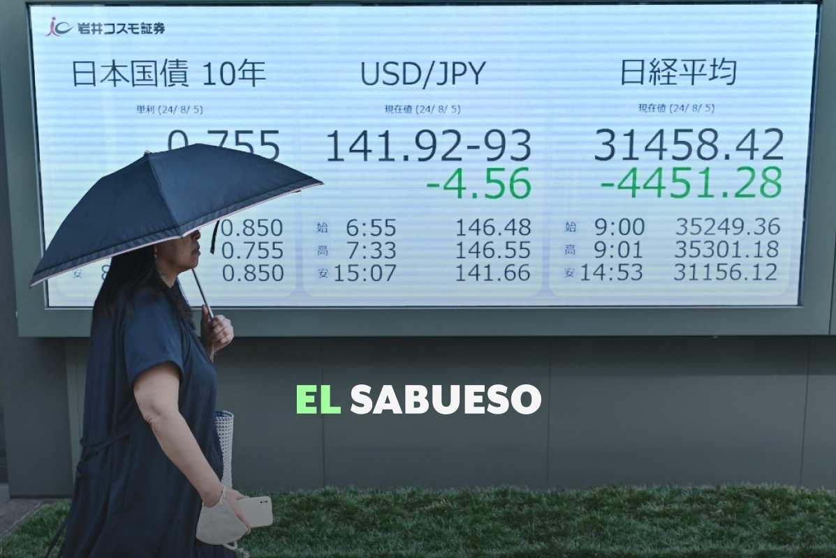 ¿Qué explica la caída histórica que tuvo la bolsa de Japón y cómo impacta a México?