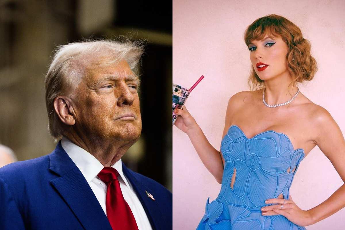 ¿Taylor Swift va por Trump? No, el expresidente compartió fotos manipuladas por IA a sus redes