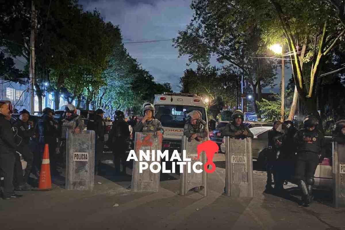 Remueven a director de la Policía Auxiliar de Xochimilco tras agresiones contra manifestantes