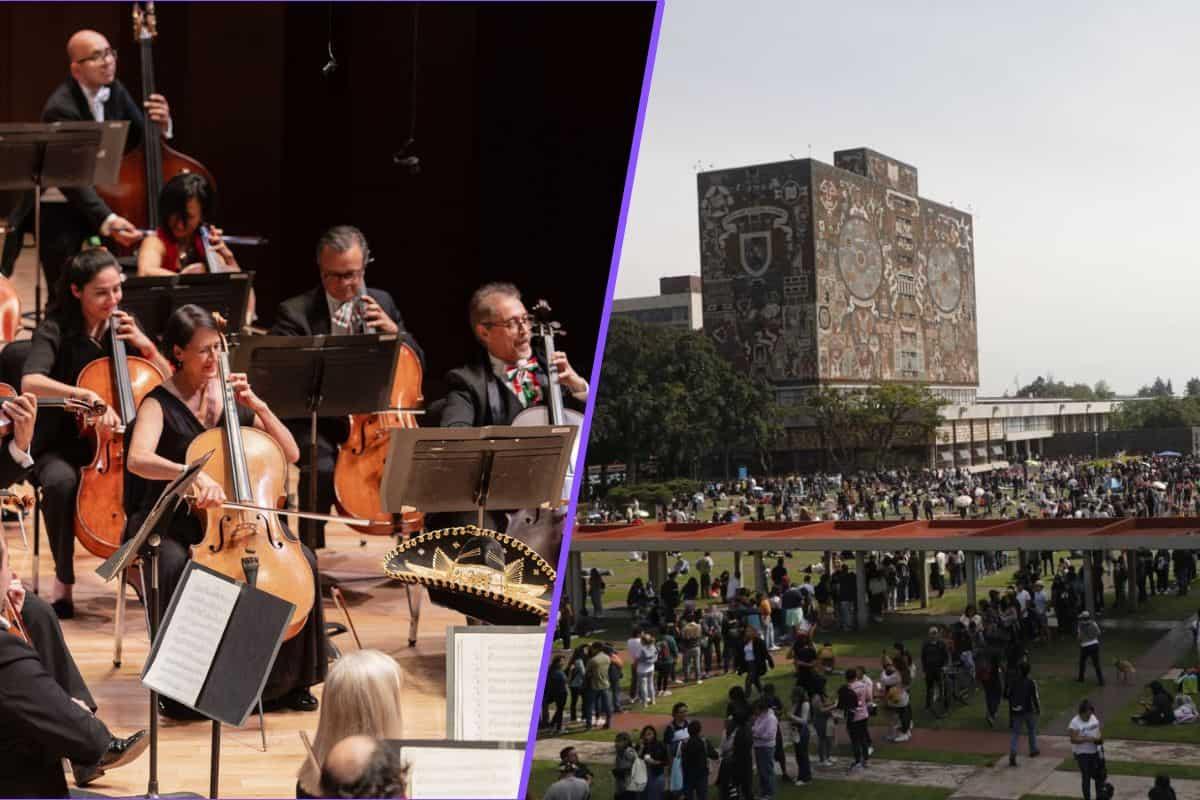 Concierto gratis de la Orquesta Sinfónica de Minería en Las Islas de CU