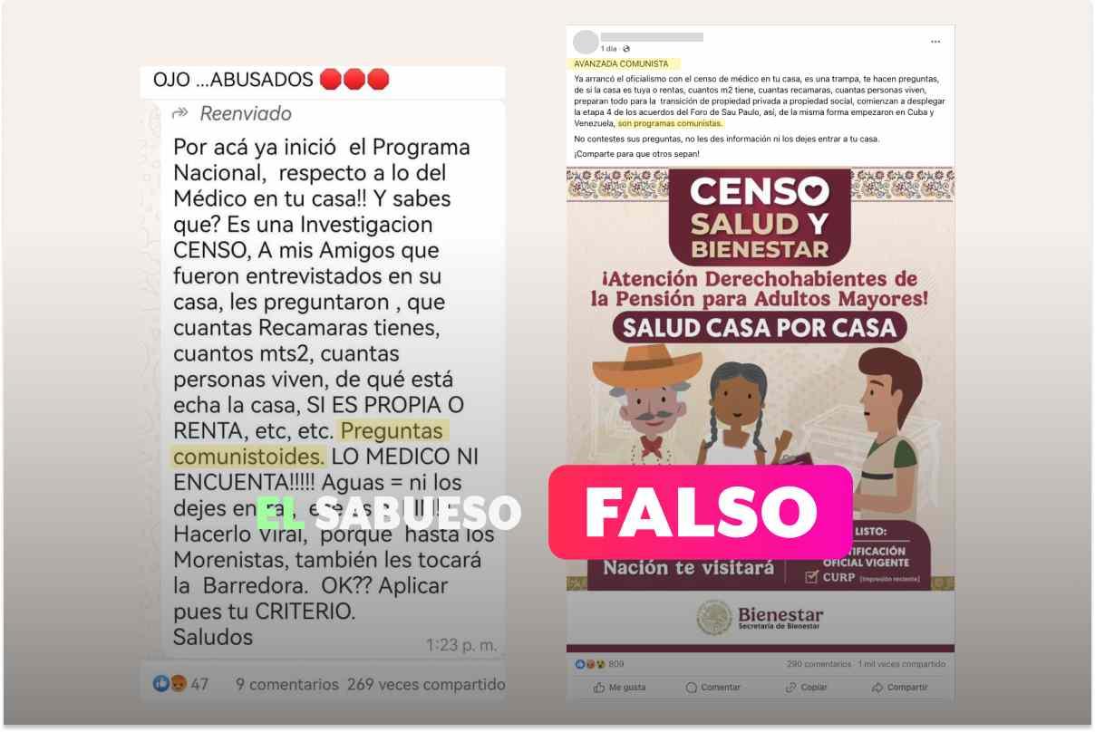 Censo Salud Casa por Casa no es un plan ‘comunista’ para quitar propiedades