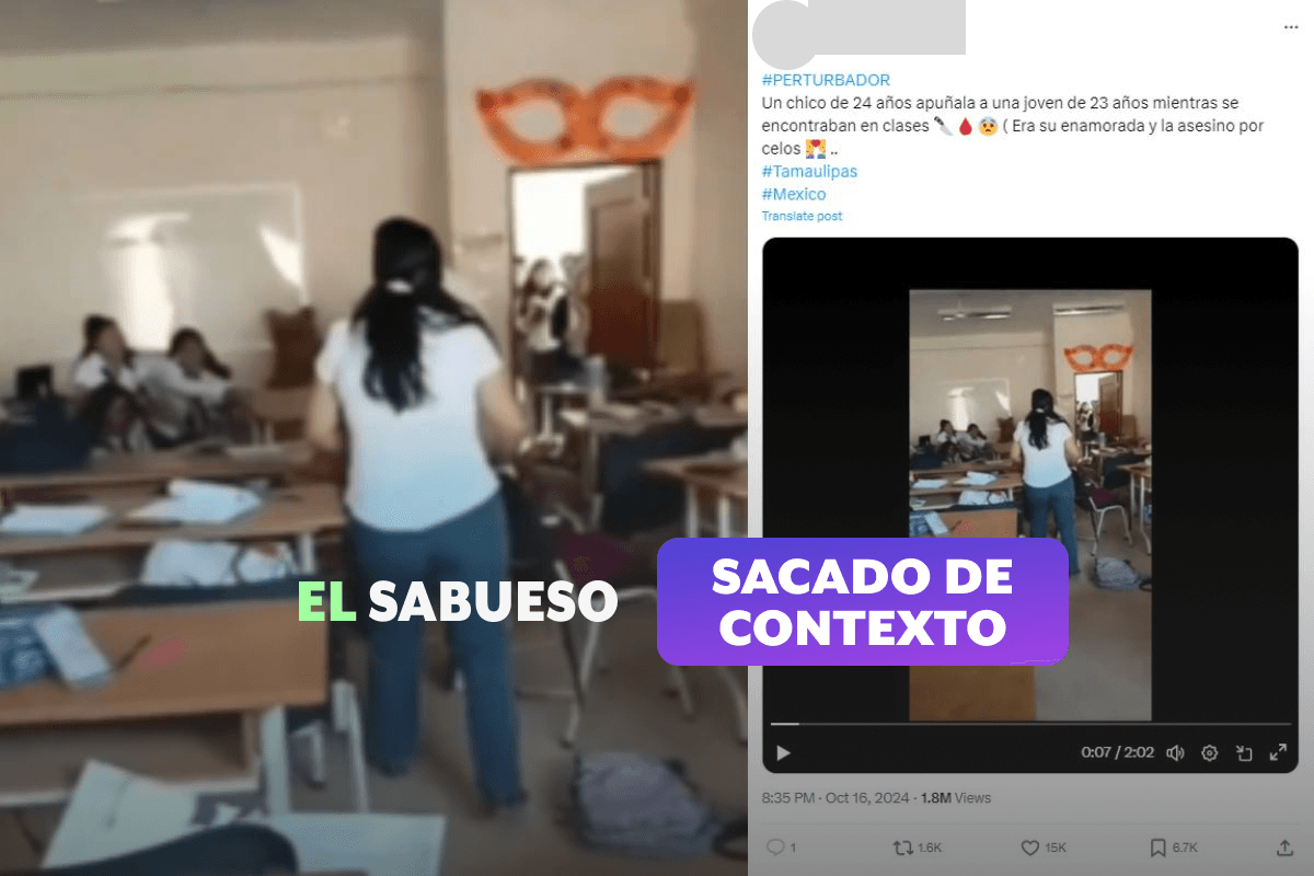 Video no muestra un feminicidio en Tamaulipas; ataque ocurrió en Bolivia