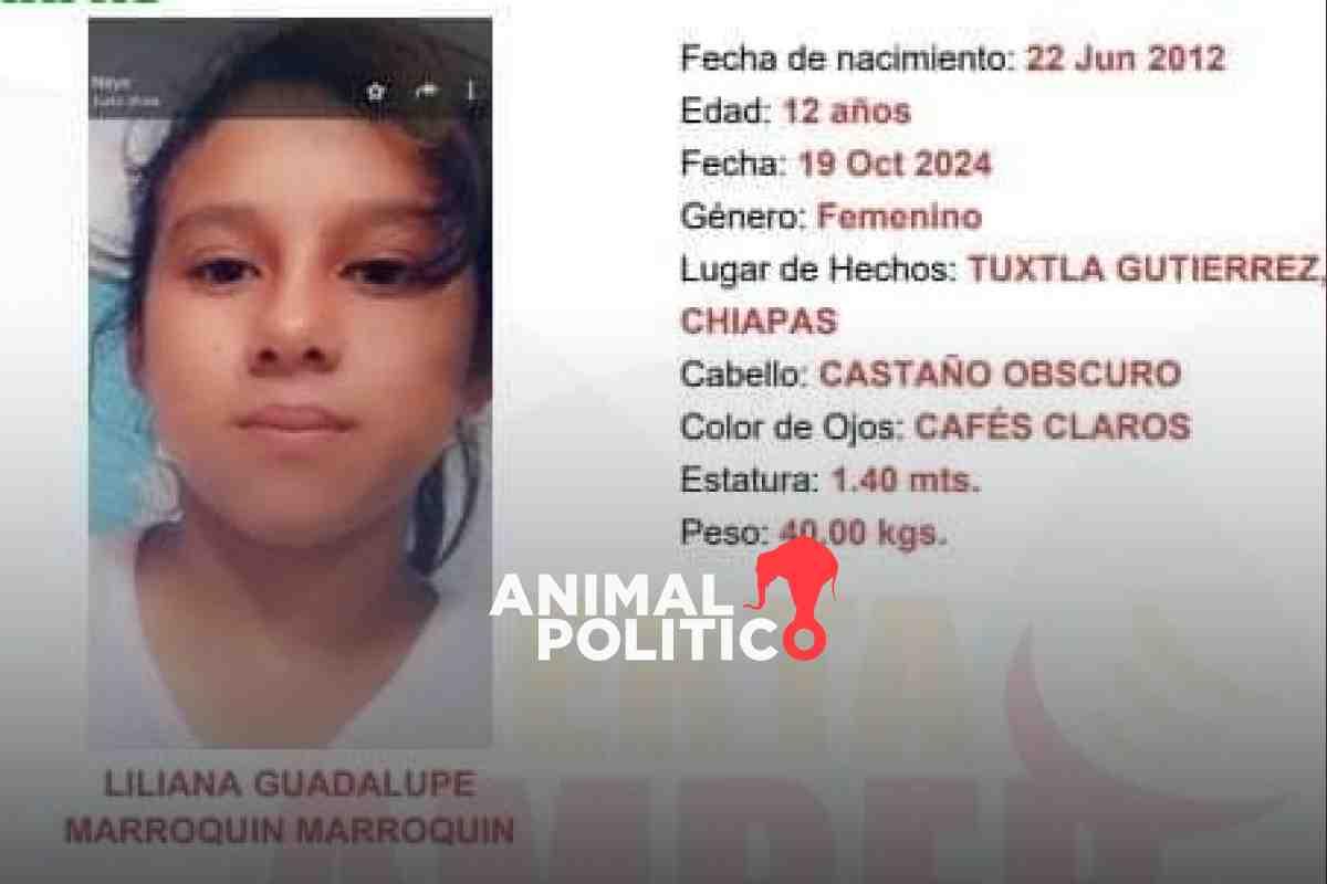 Hallan cuerpo de Liliana, niña de 12 años que vendía dulces en Chiapas; había sido reportada como desaparecida