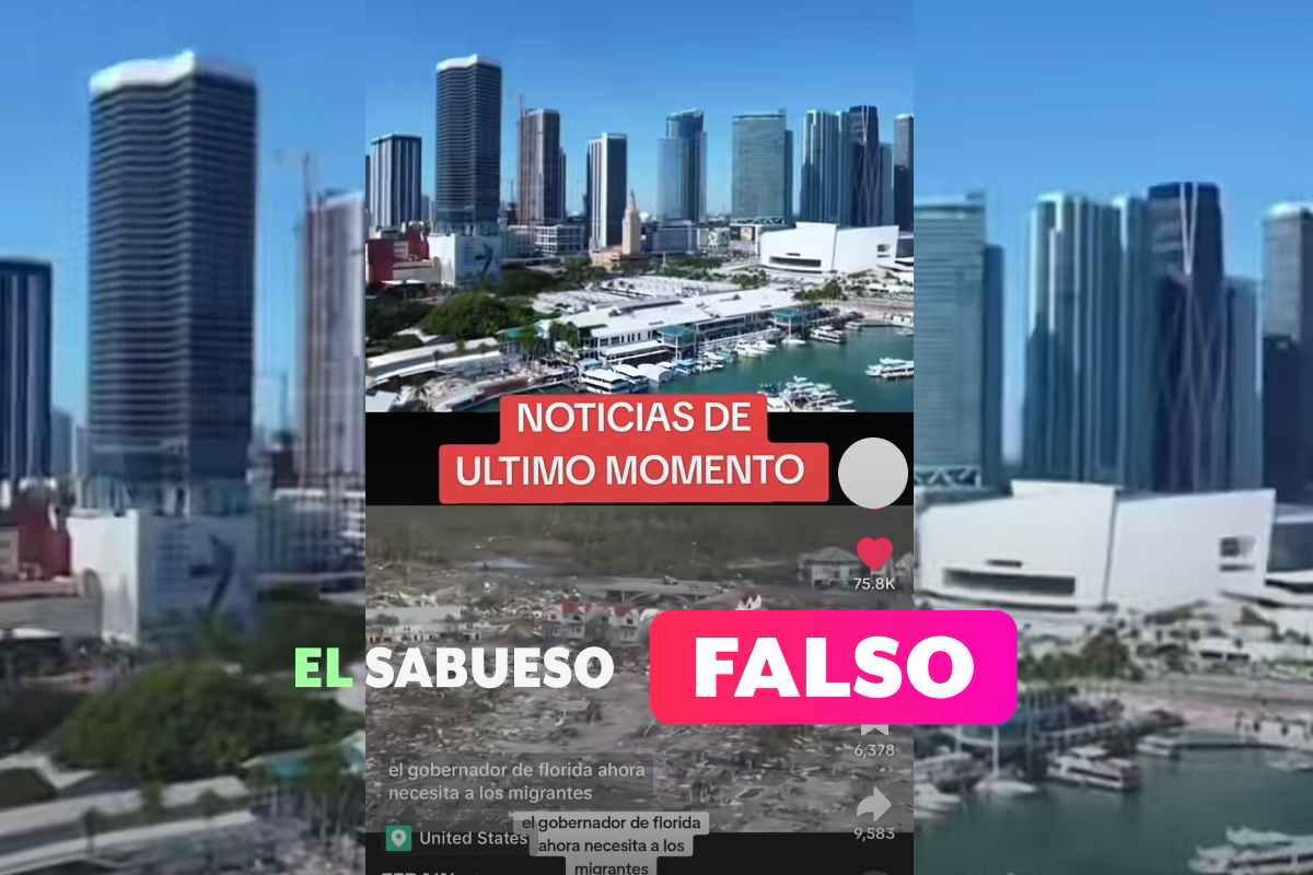 Falso que el gobernador de Florida pausó ley antiinmigrante tras huracán Helene