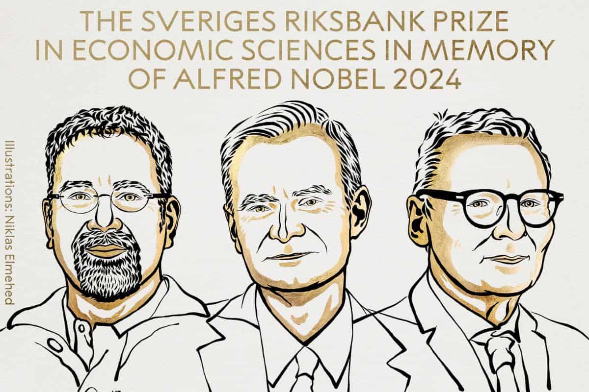 Tres investigadores reciben Nobel de Economía 2024 por sus trabajos sobre las desigualdades entre naciones