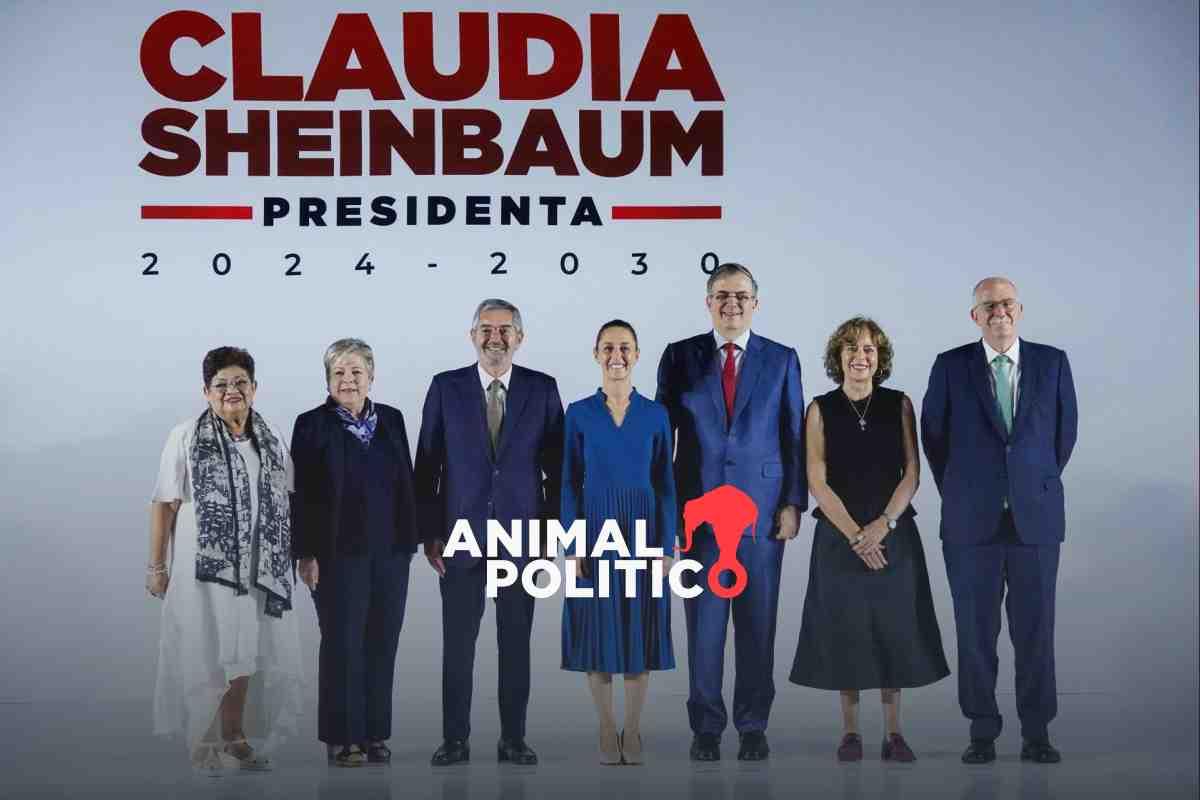 Claudia Sheinbaum inicia su gobierno con un gabinete que tiene un 49% de los funcionarios de AMLO