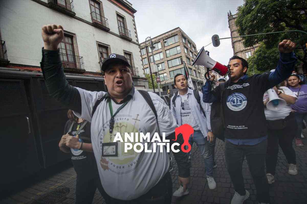 Suprema Corte analizará este jueves las consultas sobre la reforma judicial; trabajadores protestan fuera del recinto