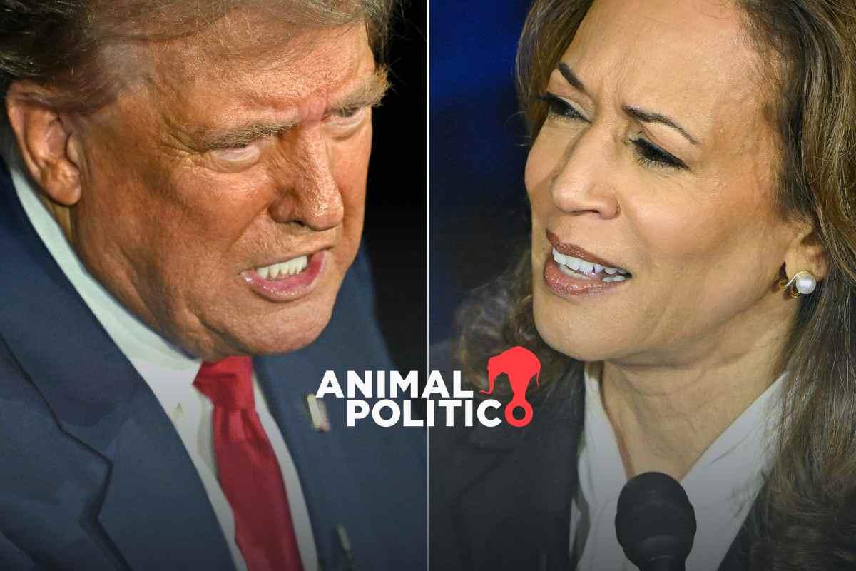 Harris y Trump, casi empatados en encuestas a un mes de las elecciones en EU