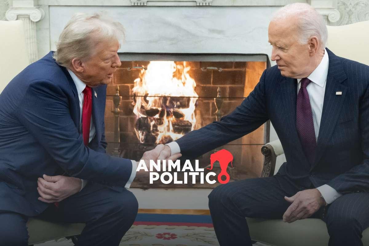 Trump y Biden se reúnen en la Casa Blanca; prometen una transición “lo más fluida posible”