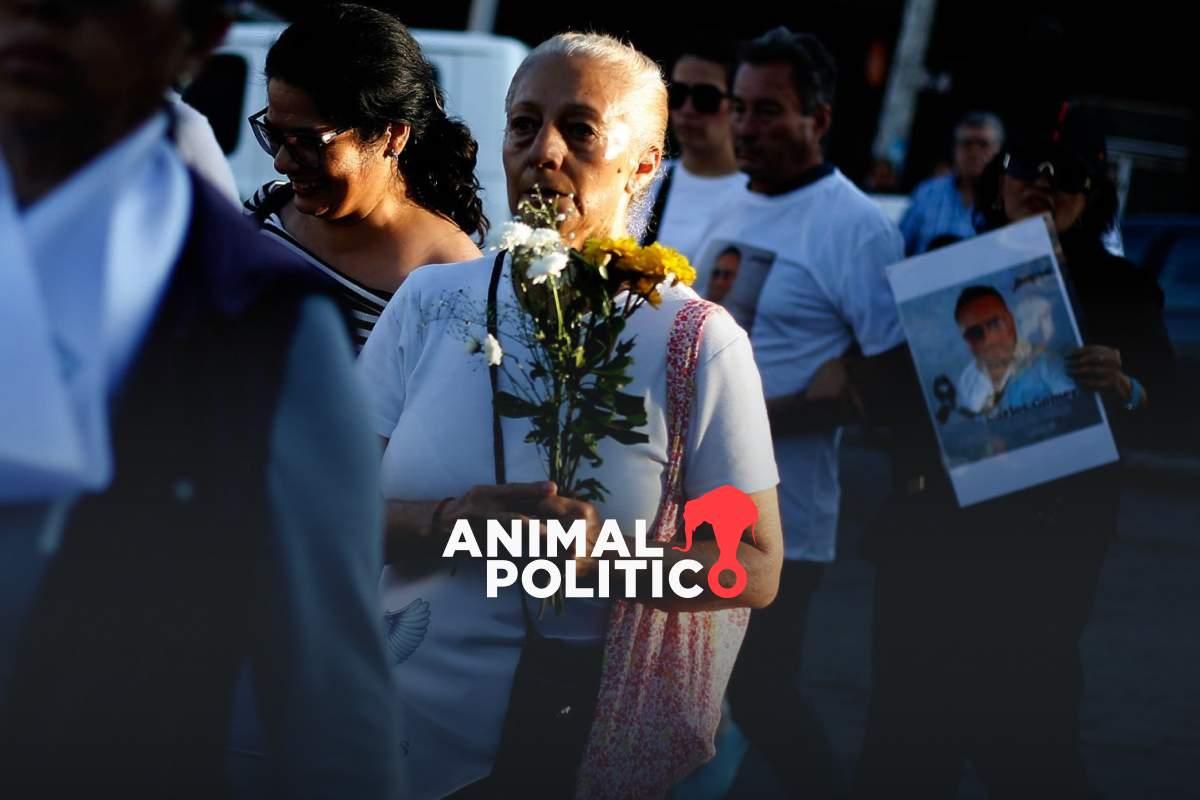 Familiares de víctimas del bar Cantaritos marchan en Querétaro; acusan falta de apoyo