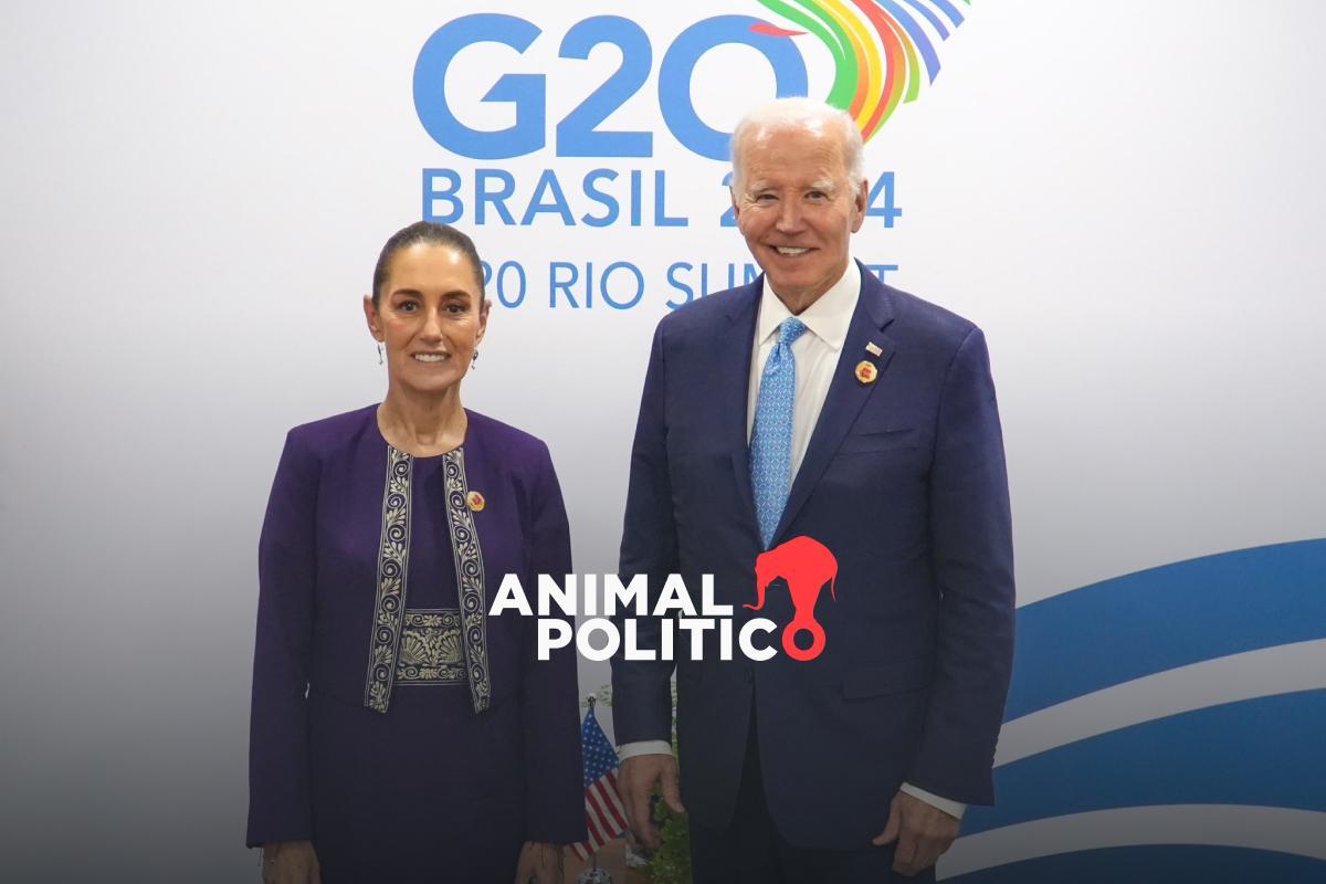 Sheinbaum y Biden se reúnen en el G20; abordan migración, seguridad y asuntos económicos