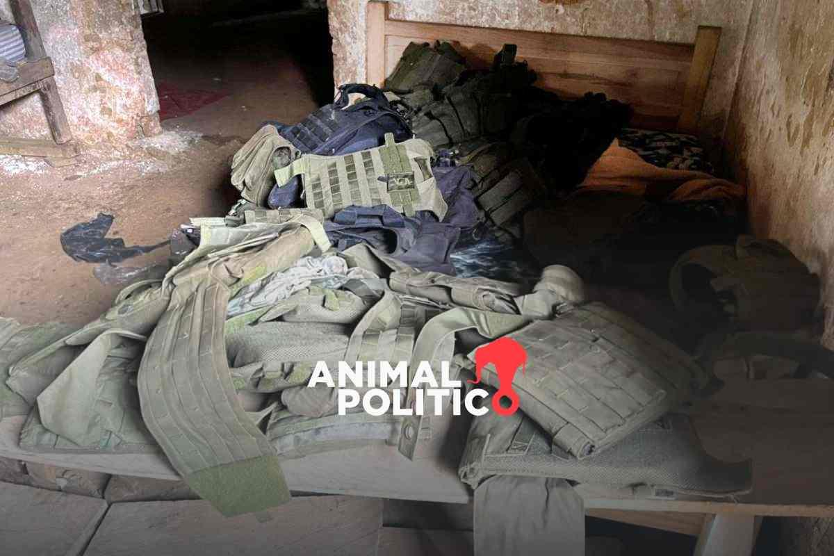 FGR asegura arsenal en rancho de Pantelhó, Chiapas, tras agresión a militares 