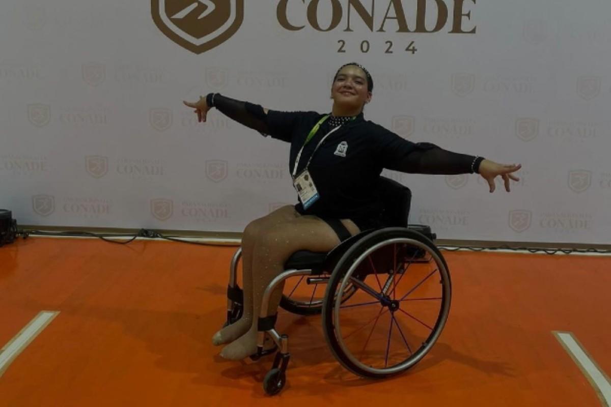 Paradanza deportiva: la mexicana Danna Novelo busca apoyo para competir en Holanda