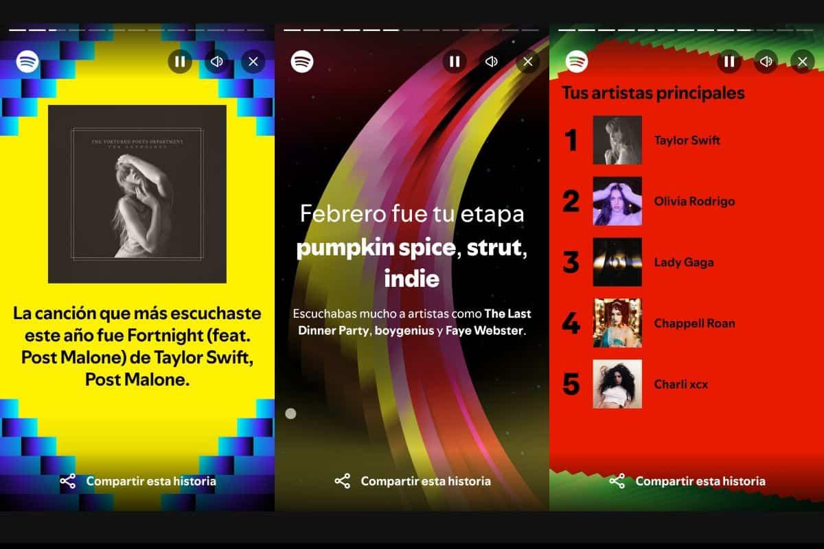 Cómo ver tu Spotify Wrapped 2024 (y el recap de YouTube Music, Apple y Amazon)