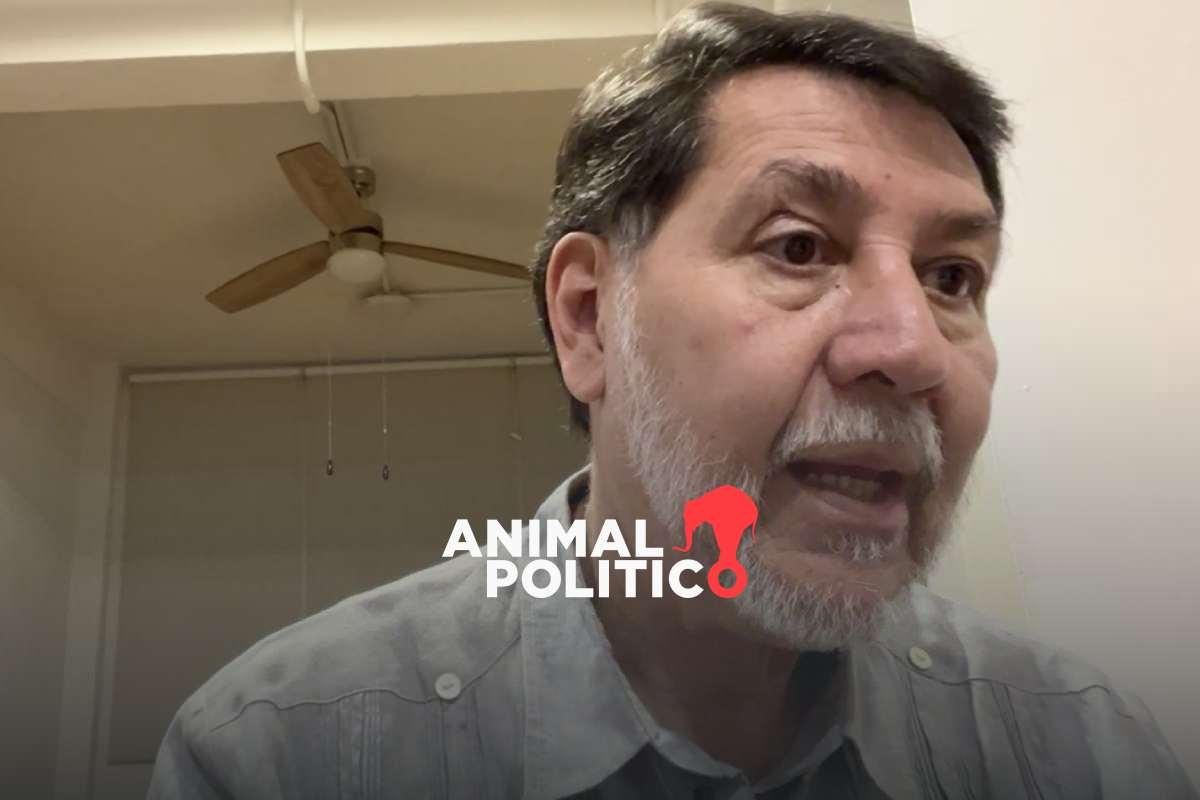 “Te acaban de salvar de la cárcel", Noroña critica a Corral por defensa del INAI