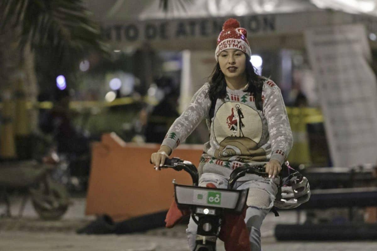 ¡Saca el gorro! Lánzate a la última rodada del año con el Paseo Nocturno Navideño 2024