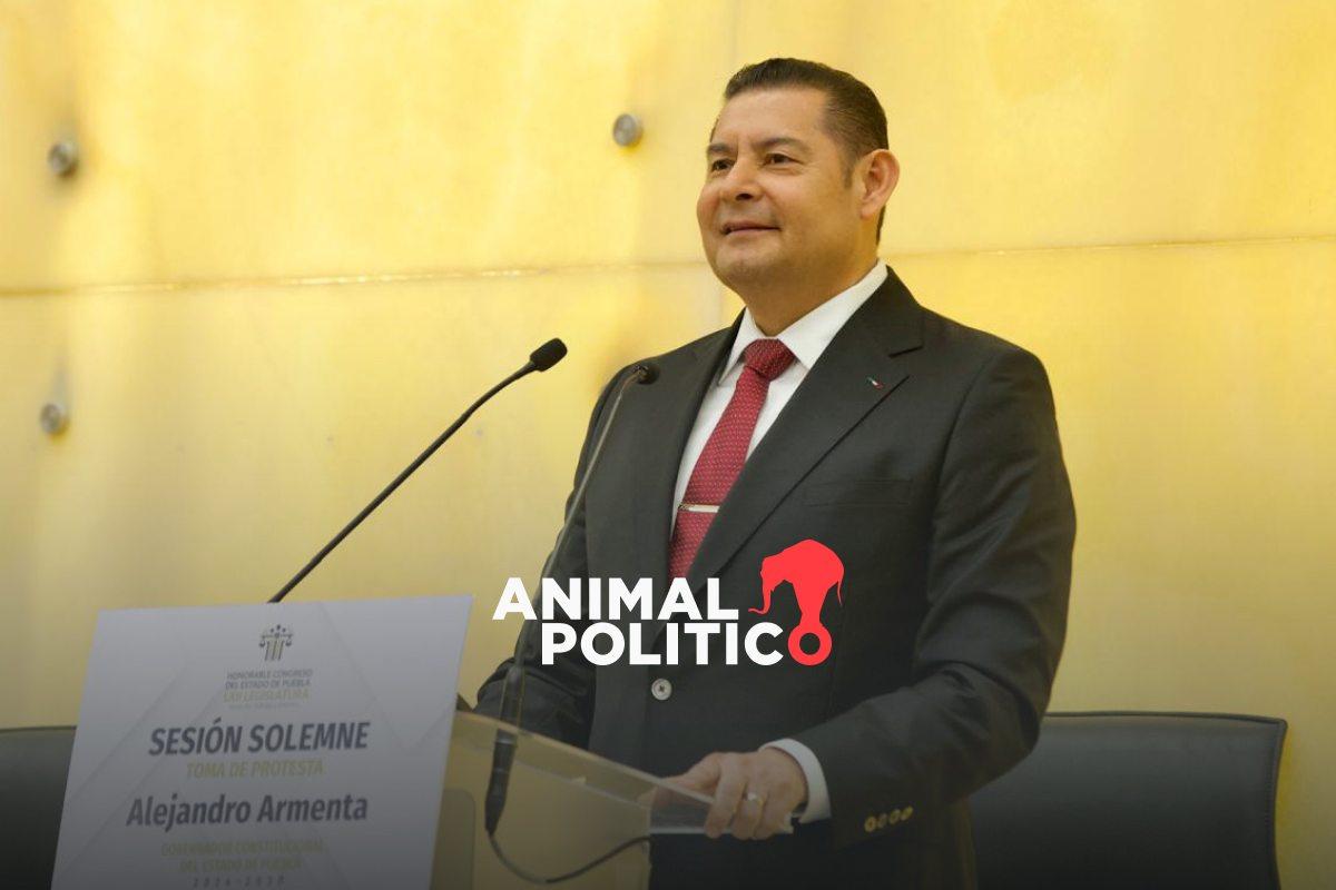 Alejandro Armenta toma protesta como gobernador de Puebla; promete austeridad gubernamental y mejorar seguridad