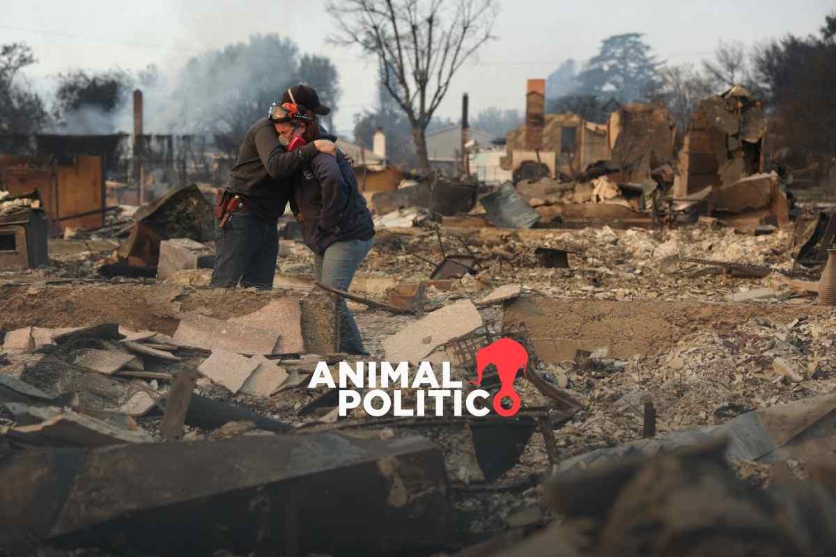 incendios-los-angeles-migrantes-unidos-escombros