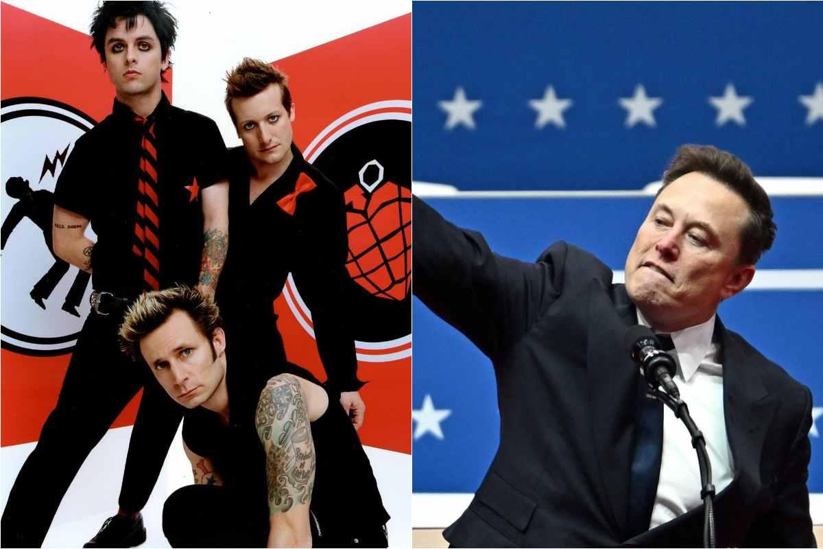 Imagen: Green Day envía mensaje a Elon Musk con ‘American Idiot’