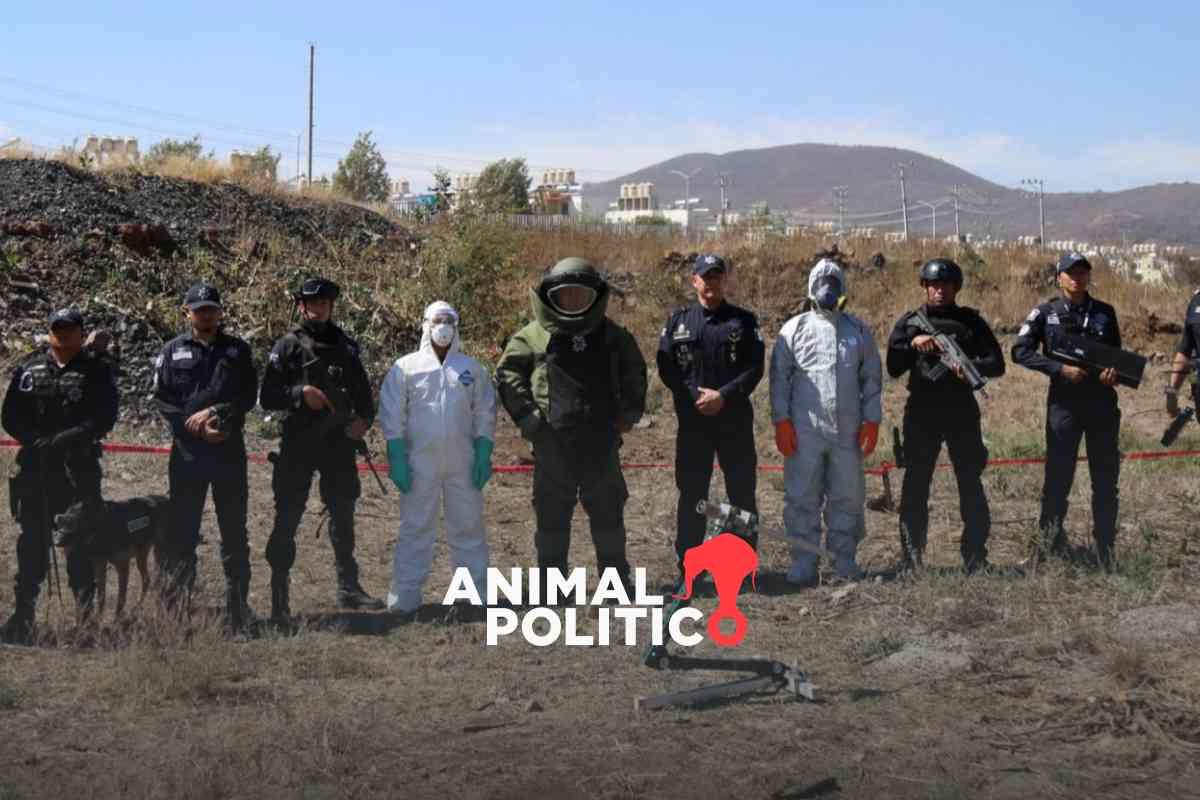 La militarización de los cárteles: CJNG usa explosivos terrestres que liberan gases tóxicos