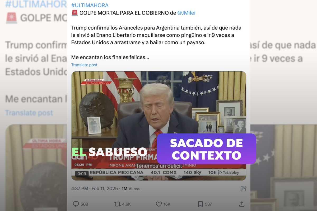 Trump impuso arancel sobre el acero y el aluminio a más de 80 países, no sólo a Argentina