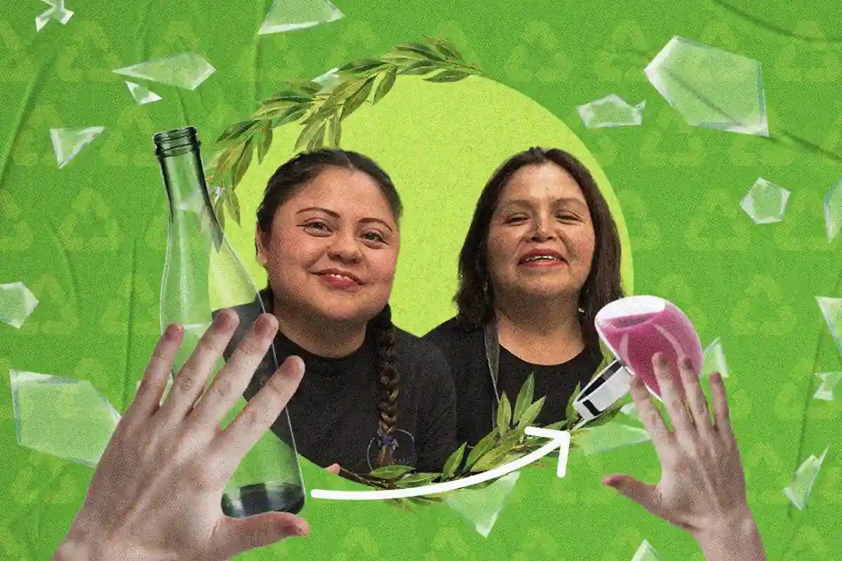 ‘Cerrando el Ciclo’, el proyecto en CDMX que transforma vidrio reciclado en joyería