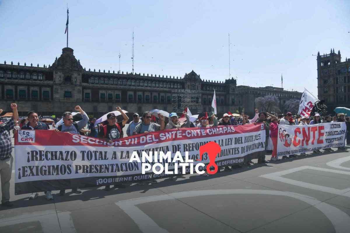 Paro nacional de la CNTE sigue en pie para el 19 de marzo; estas son las vialidades que serán afectadas