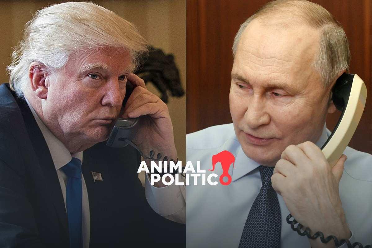 Putin acuerda con Trump pausar ataques contra el sector energético de Ucrania; descartan un alto al fuego