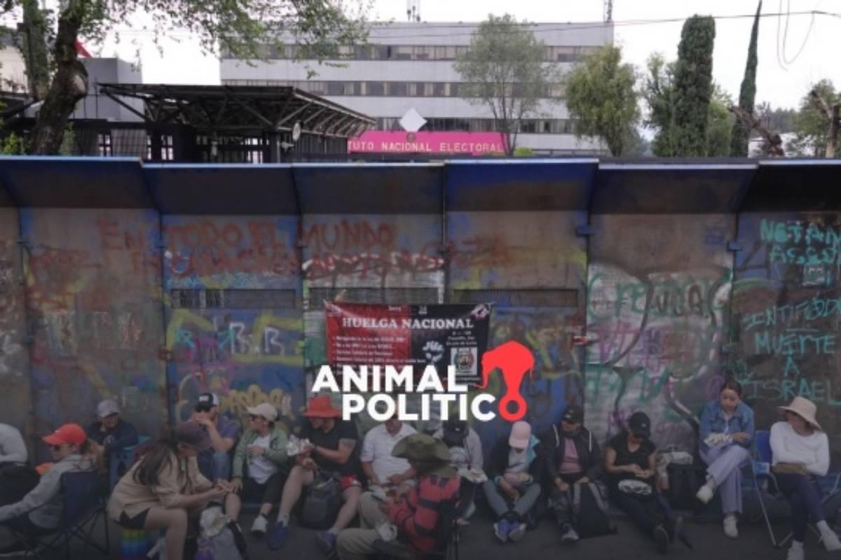 CNTE escala sus protestas en CDMX contra Ley del ISSSTE con bloqueos en SEP, INE, Hacienda y medios