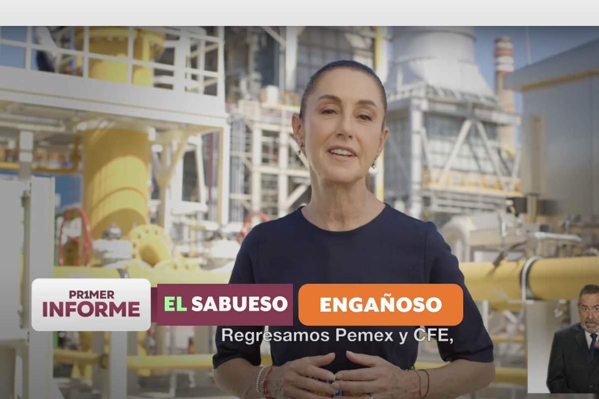 Sheinbaum asegura que México produce "gasolina y diésel suficiente", pero es engañoso