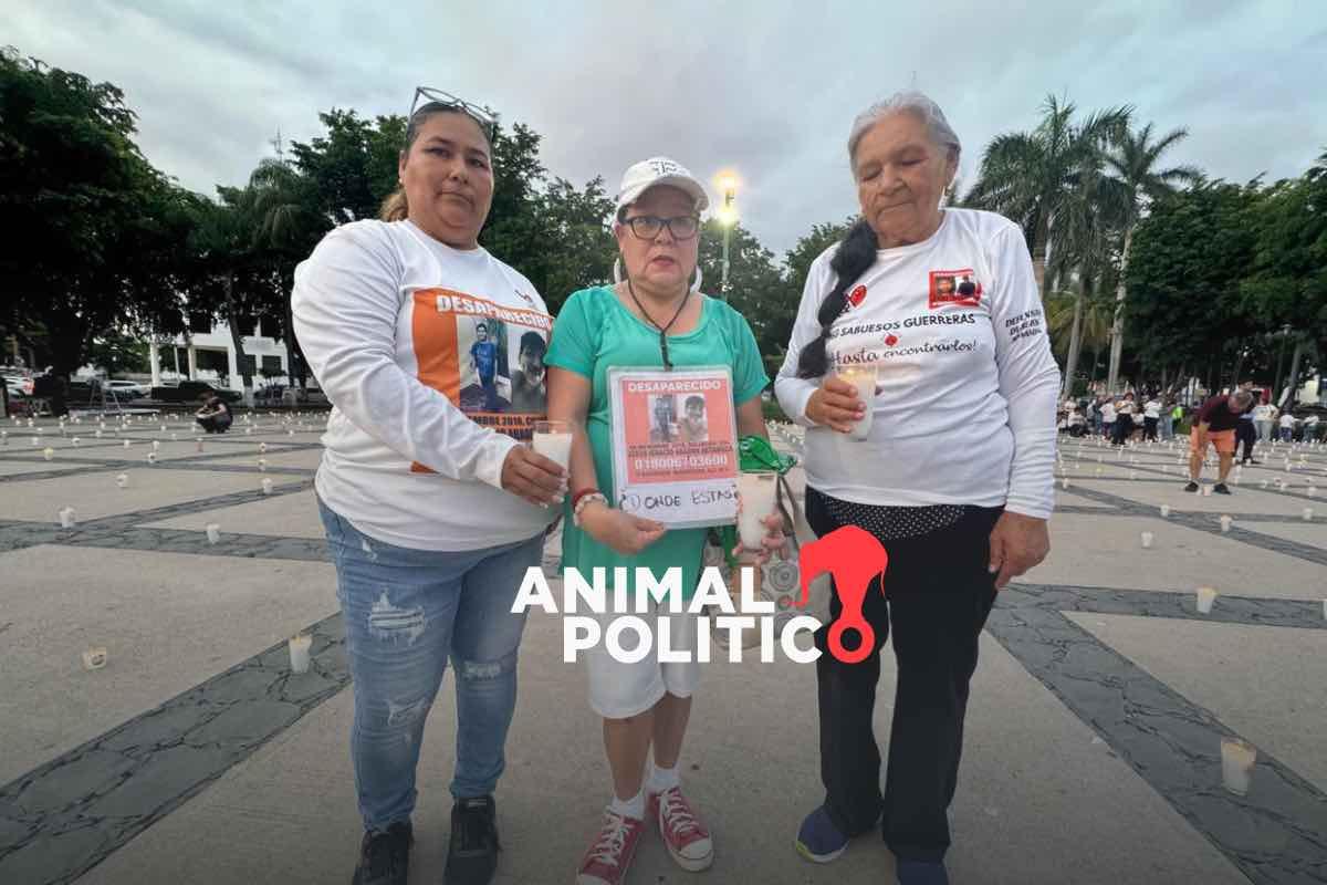 Sinaloa, un año de violencia: madres buscadoras encienden 3 mil velas por los desaparecidos