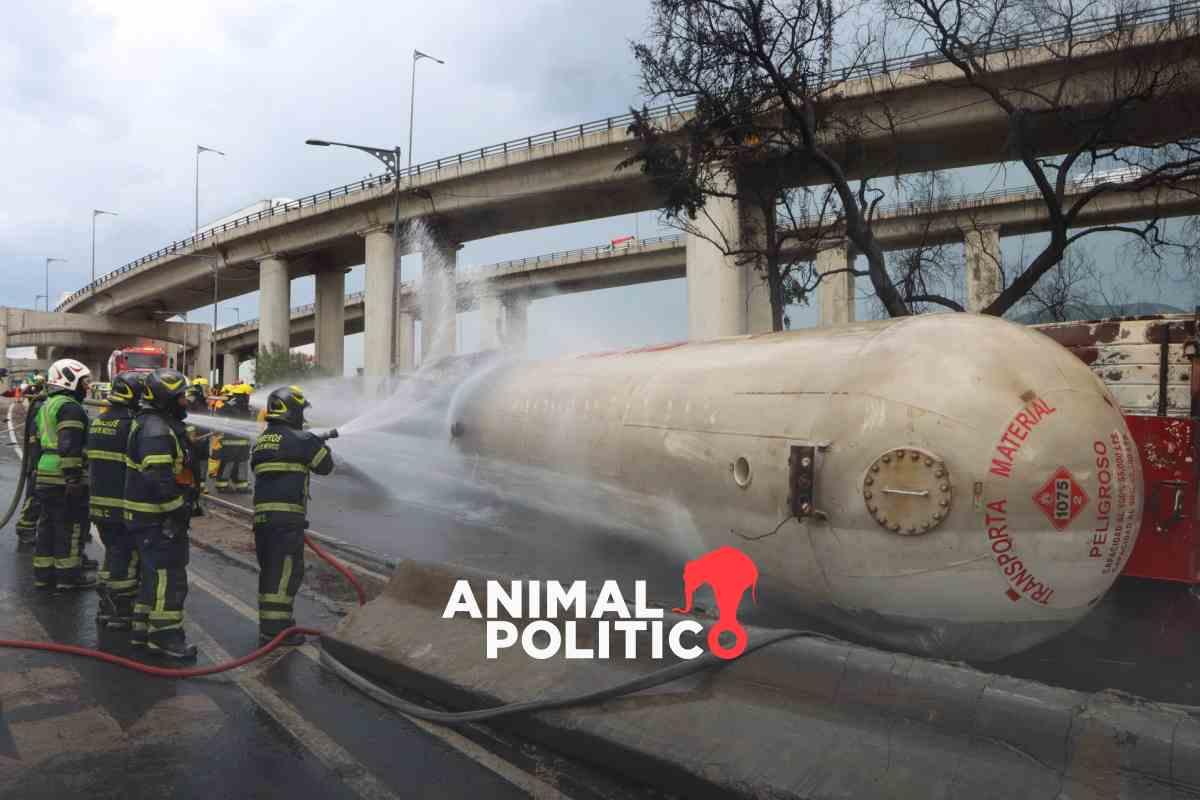 Autopista México-Puebla: al menos ocho accidentes de pipas en 2025