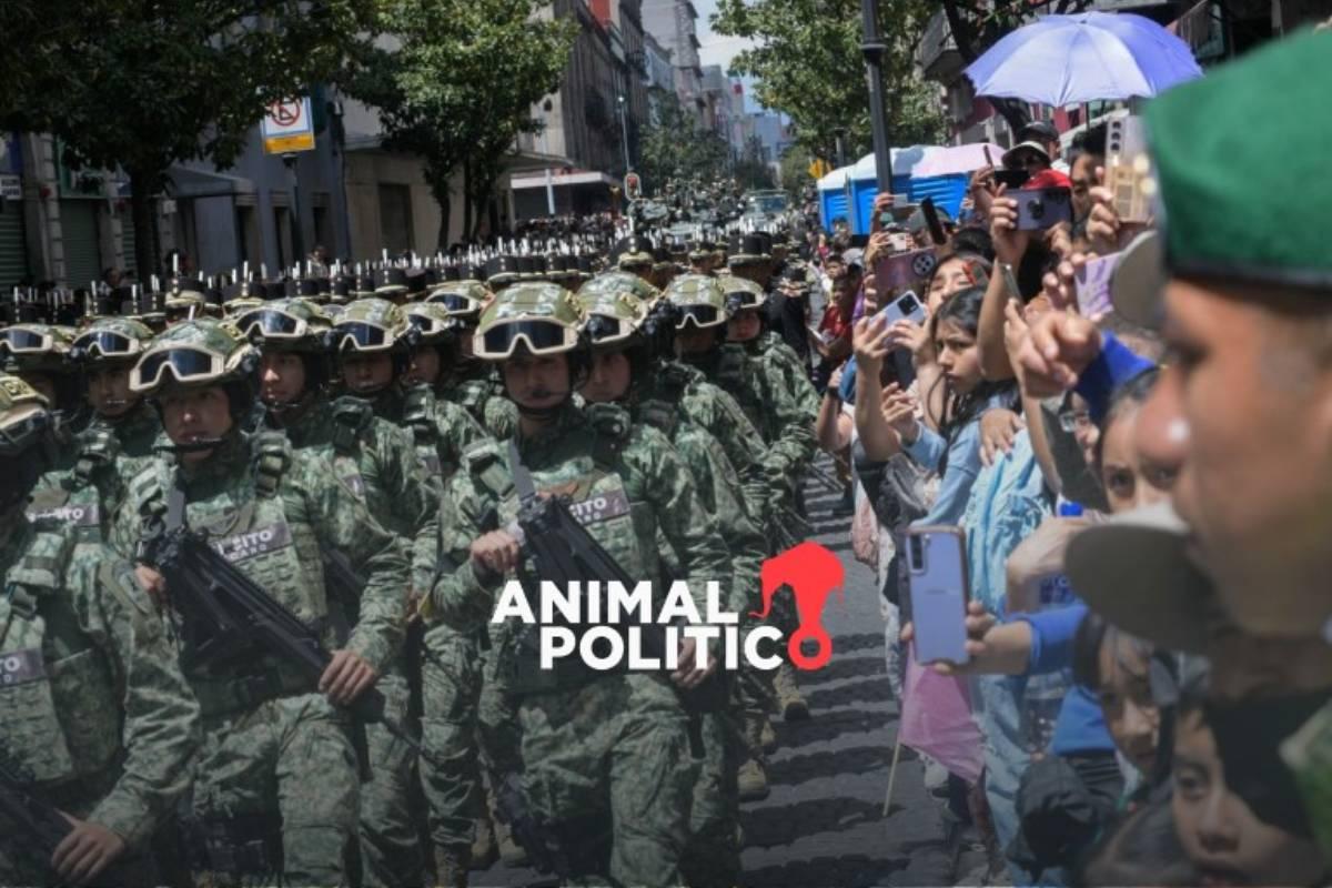 En medio de escándalo por huachicol fiscal, militares marchan por aniversario de la Independencia