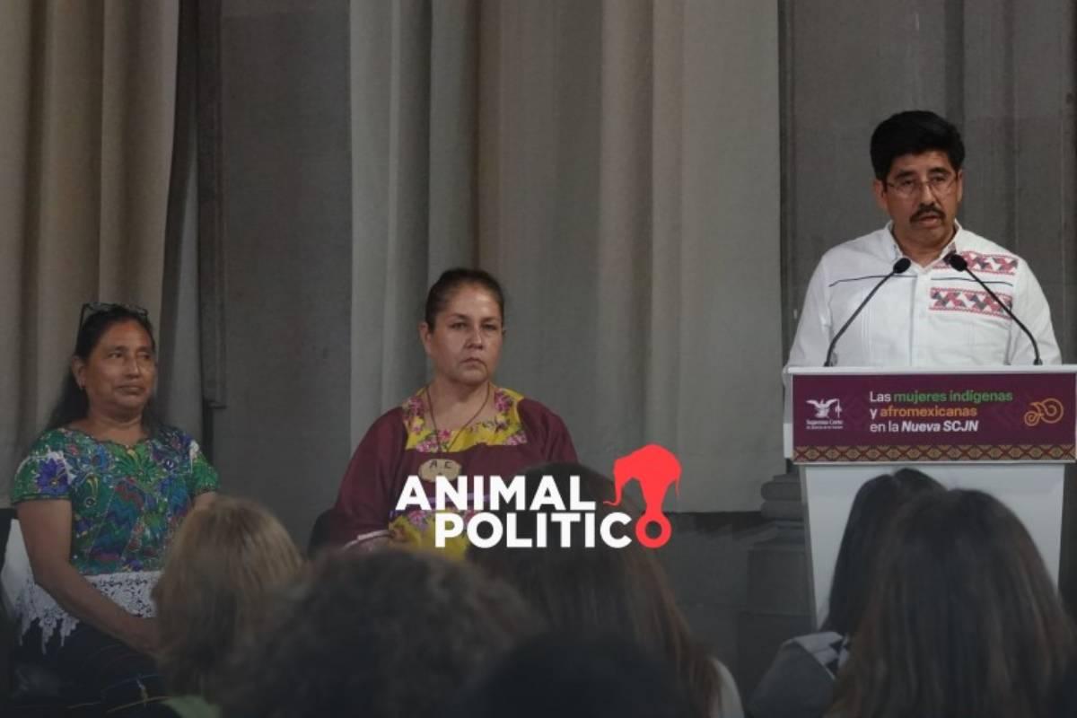 Ministro Aguilar reconoce retos para afrontar discriminación a mujeres indígenas en sistema judicial