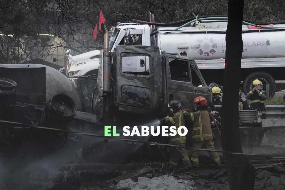 Así avanza la investigación sobre las causas que provocaron el incendio de la pipa en Iztapalapa