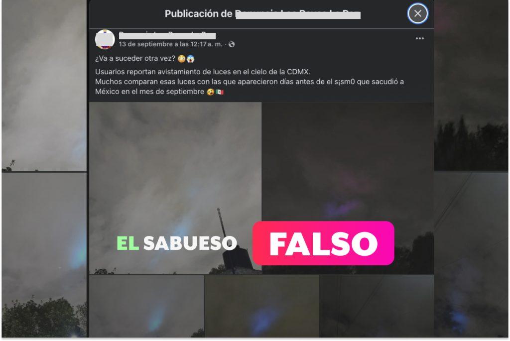 Las luces que se vieron desde Iztapalapa no anuncian un sismo: eran parte del concierto de Oasis