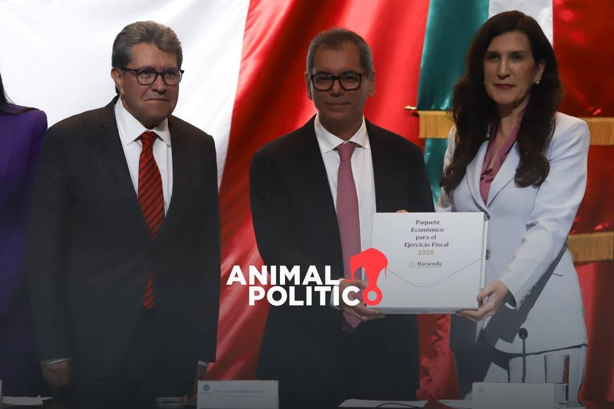 Hacienda entrega Paquete Económico 2026; prevé aumento de impuestos a bebidas azucaradas y tabaco