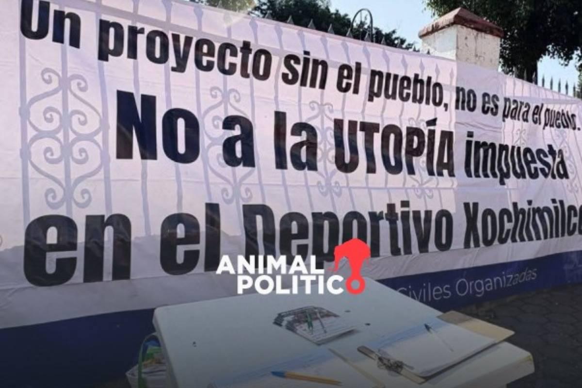 Tras consulta pública, vecinos de Xochimilco le dicen "no" a la construcción de una Utopía