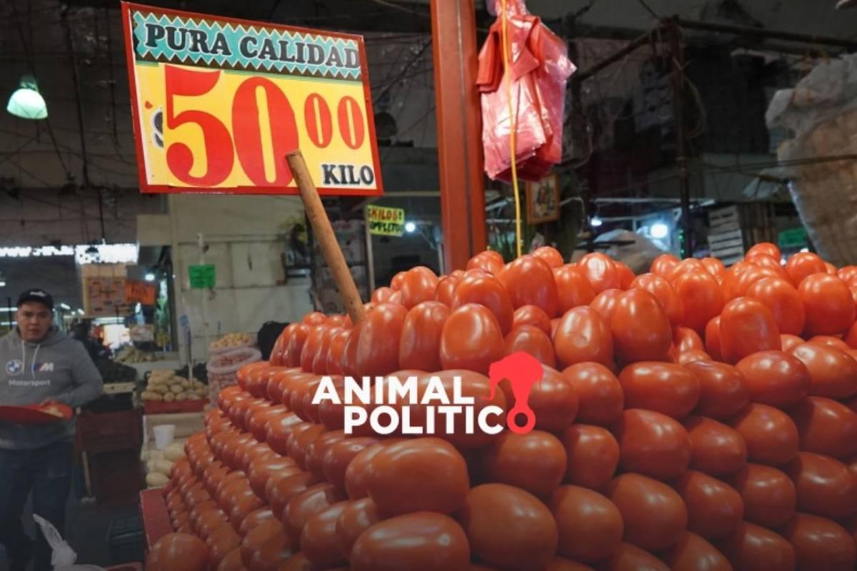 Inflación repunta en primera quincena de noviembre a 3.61 %; suben costos de electricidad y jitomate